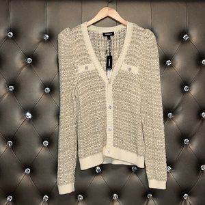 Express embellished sweater cardigan size medium